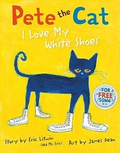 Copertina  Pete the cat: I love my white shoes