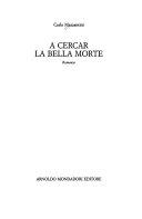 Copertina  A cercar la bella morte : romanzo