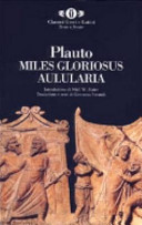 Copertina  Miles gloriosus, Aulularia