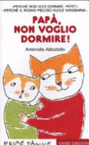 Copertina  Papà, non voglio dormire!